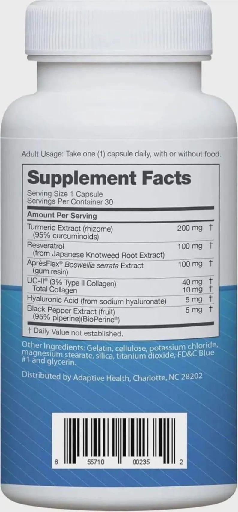 Instaflex Advanced Joint Support with UC-II Collagen – 30 Capsules Dietary Supplement