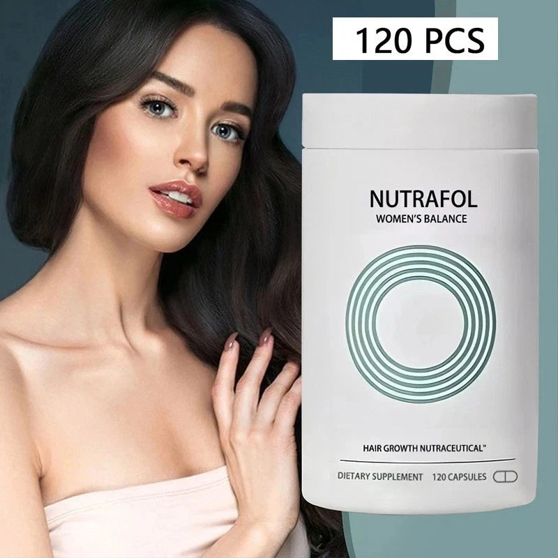 Nutrafol Women’s Balance Hair Growth Nutraceutical – 120 Capsules Dietary Supplement